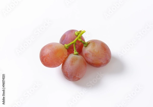 Fototapeta Red seedless grapes