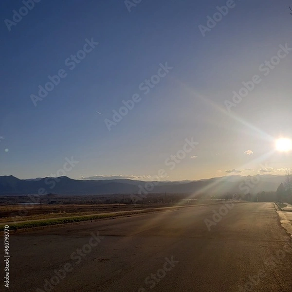 Obraz sunset on the beach