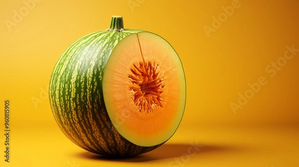 Fototapeta 3d food photo generative ai