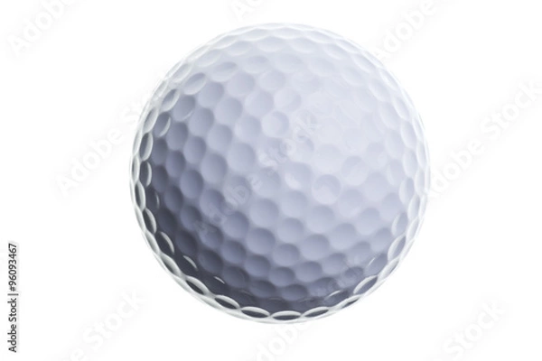 Fototapeta golf ball isolated on white