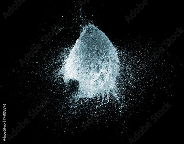 Obraz Eksplozja balonu wodnego