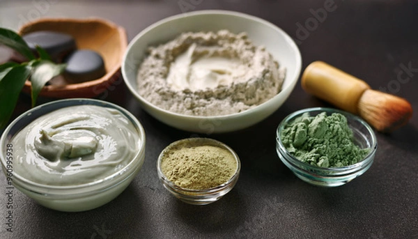 Fototapeta Holistic Glow: Handmade Skincare Products