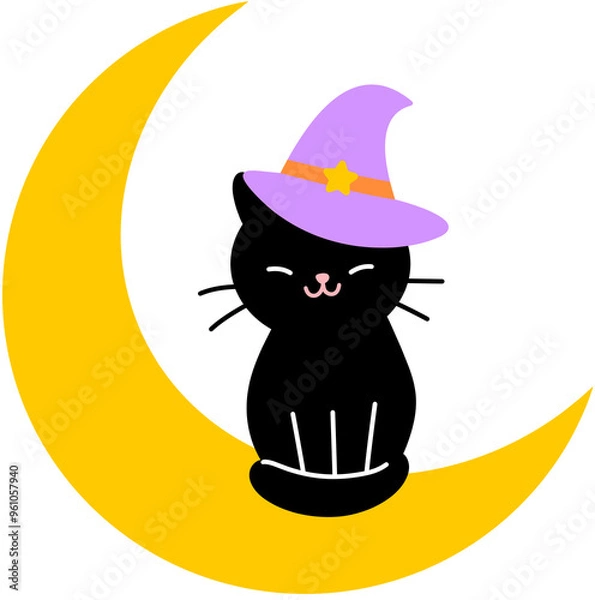 Obraz 할로윈 고양이
