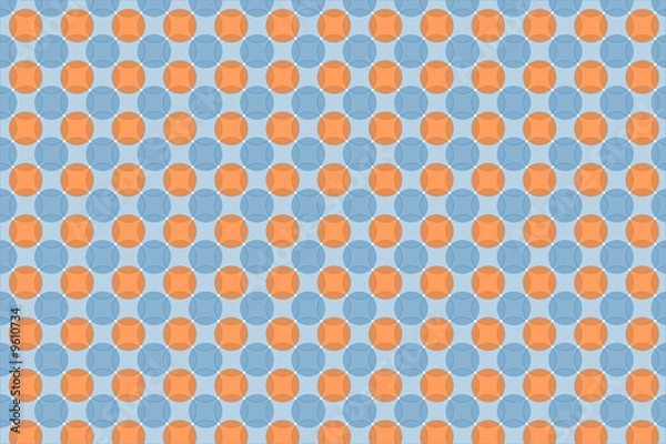 Fototapeta blue circle background