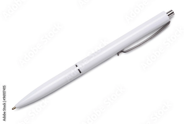 Obraz Biały długopis