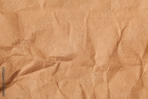 Fototapeta crumpled paper background