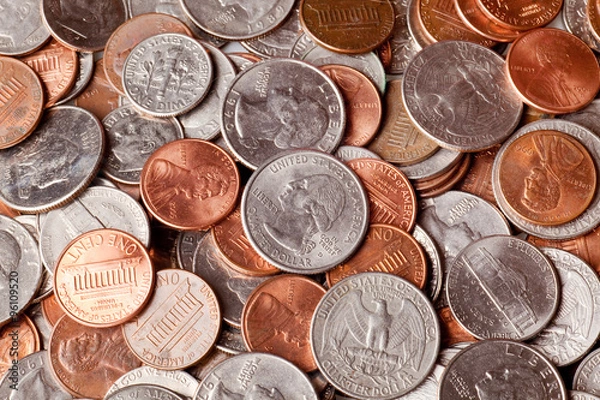 Fototapeta loose change