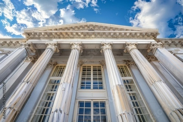 Fototapeta Classical exterior building