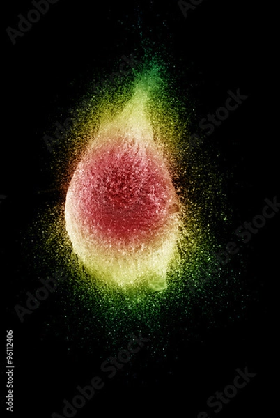 Obraz water balloon explosion