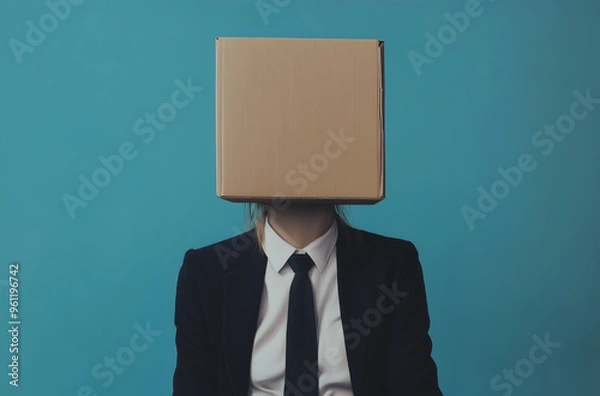 Fototapeta Thinking inside the box