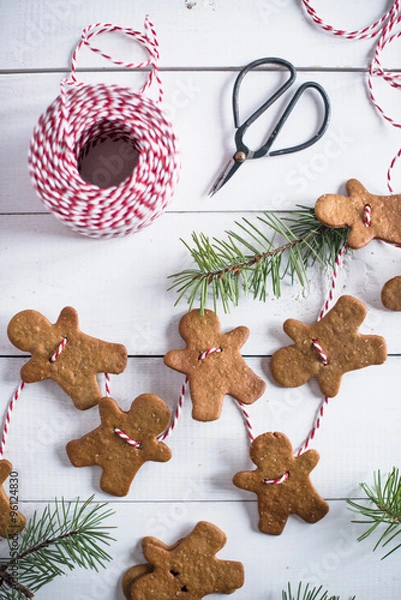 Fototapeta gingerbread man