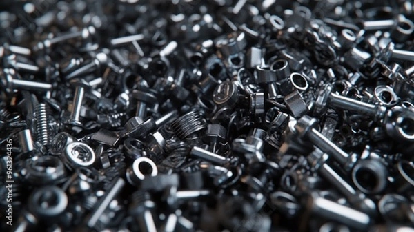 Fototapeta Metal Hardware Background