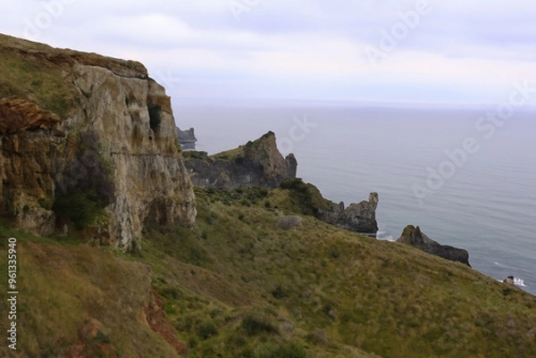 Fototapeta Cliff Landscape Background