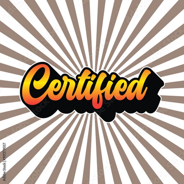 Obraz 3D editable text effect template, vintage retro typography, lettering, calligraphy, signature, retro vintage logo, sticker, and t shirt design for personal and corporate purposes