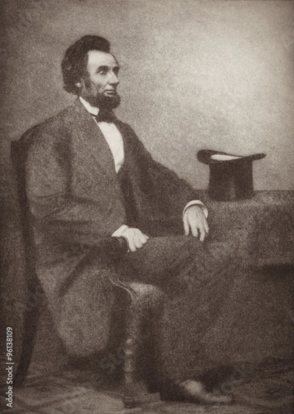 Obraz Portrait of Abraham Lincoln