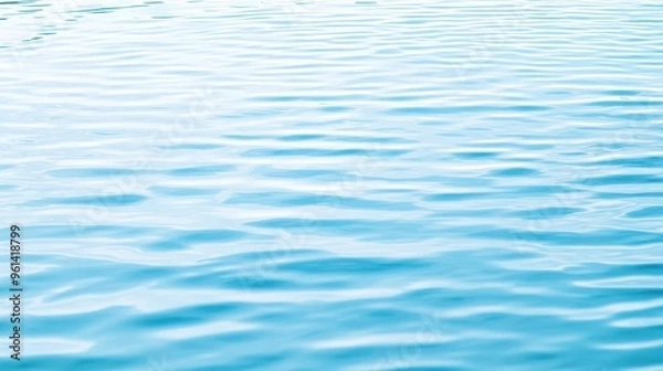Obraz Abstract Blue Water Ripples Texture Background