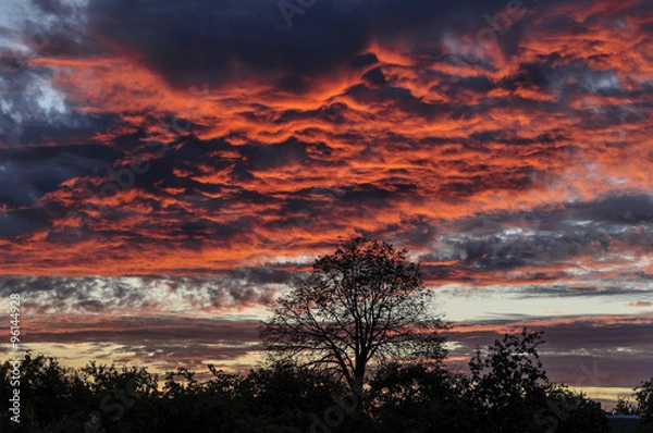 Obraz Огненный закат