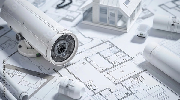 Fototapeta blueprint