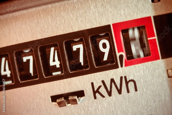 Obraz Stromzähler