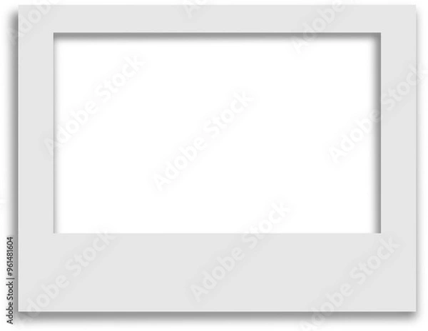 Obraz Empty white Frame Polaroid
