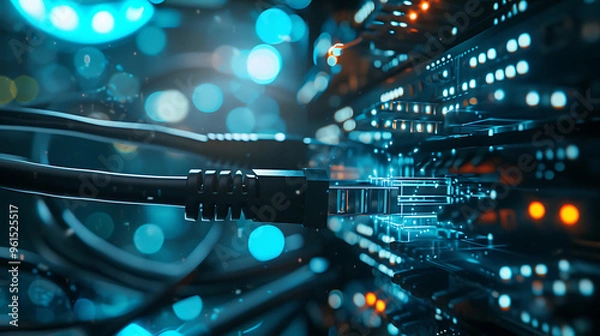 Obraz electric network