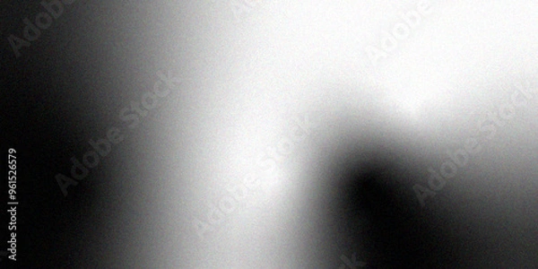 Fototapeta Grainy and noisy vector black and white desktop wallpaper background pure vector format blurry retro grain soft vintage gradation neon light abstract