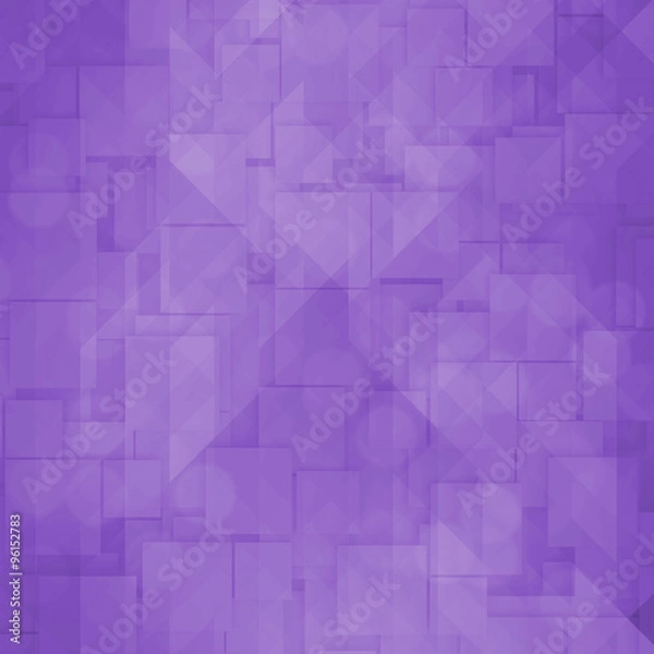 Obraz Abstract geometry triangles bright colorful purple pattern