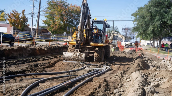 Fototapeta construction