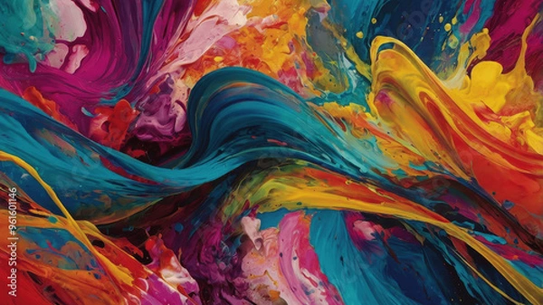 Fototapeta abstract colorful background