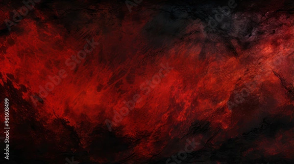 Fototapeta Red grunge texture background.