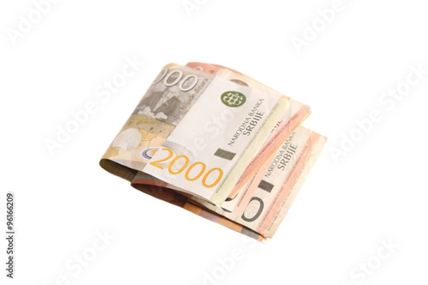 Obraz Serbian currency