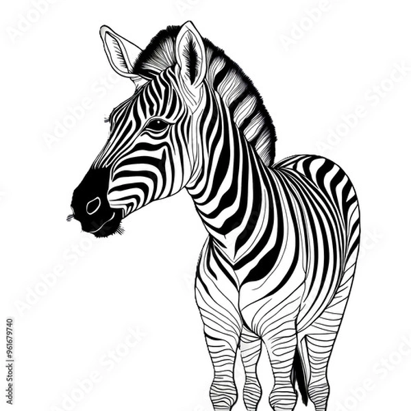 Fototapeta zebra
