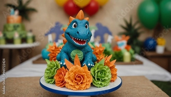 Obraz cake with candles