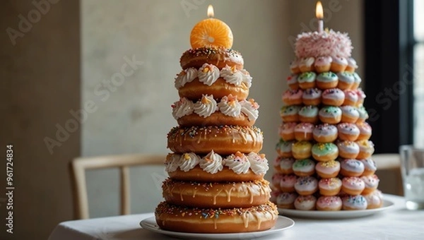 Obraz cake with candle