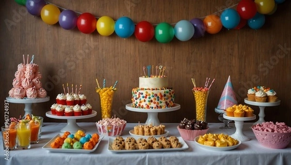 Obraz halloween candy and sweets