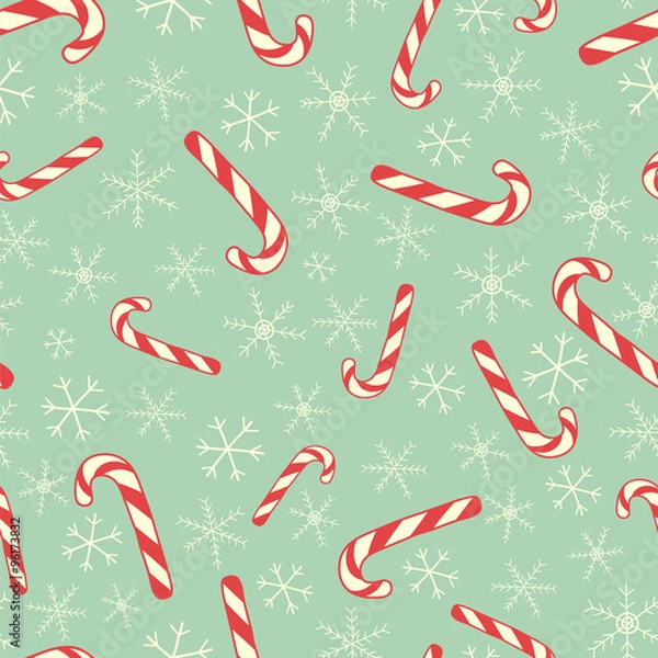 Obraz christmas pattern