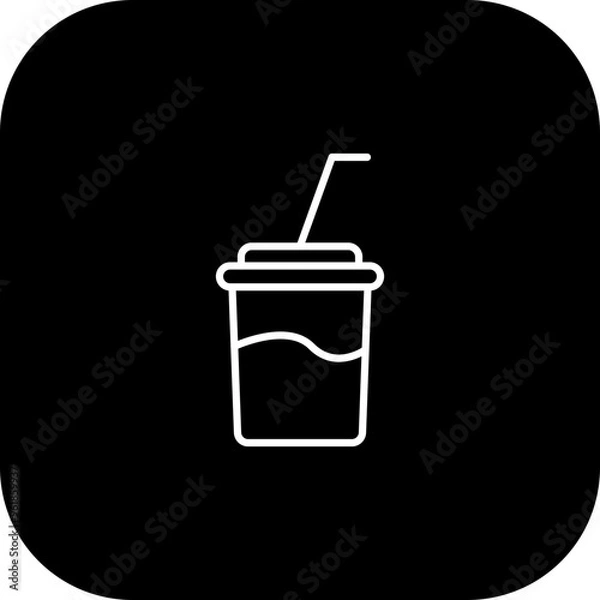 Obraz Soft Drink Vector Icon Design