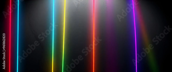 Obraz illustrazione con elementi geometrici a tema astratto surreale