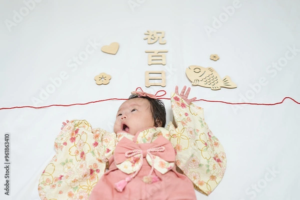 Obraz 赤ちゃん　生後１００日