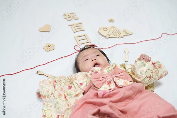 Obraz 赤ちゃん　生後１００日