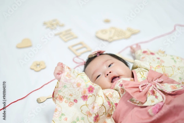 Obraz 赤ちゃん　生後１００日