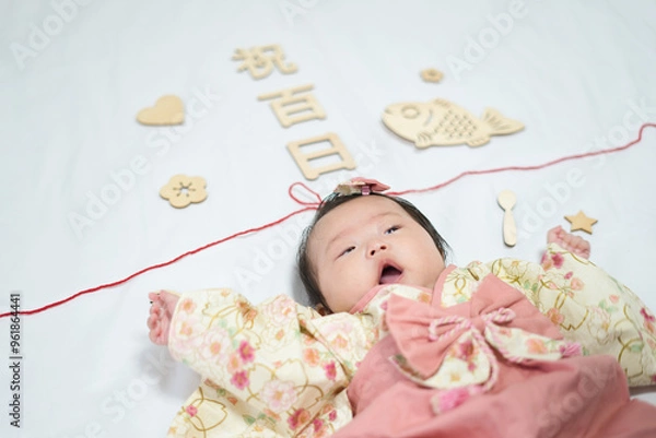 Obraz 赤ちゃん　生後１００日