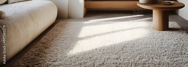 Fototapeta 27. Plush carpet with deep pile and rich texture