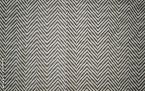 Fototapeta Chevron pattern background. Black and white chevron pattern, ideal for background, texture, or design projects.