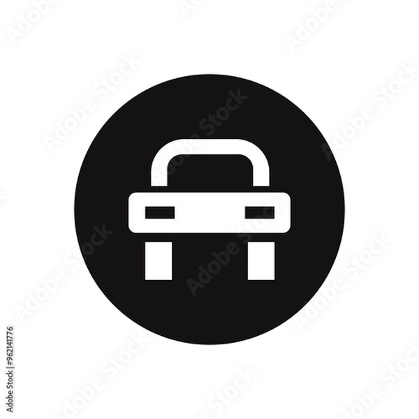 Obraz Car icon sign vector design