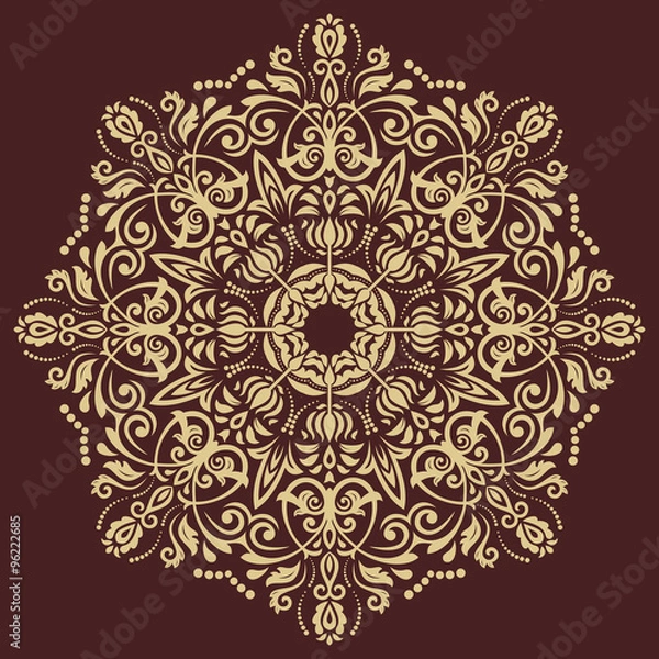 Fototapeta Oriental Abstract Vector Pattern