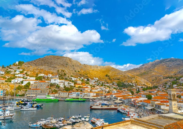 Fototapeta At Hydra island in Greece