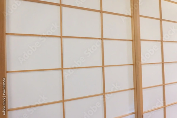 Fototapeta 和室の障子