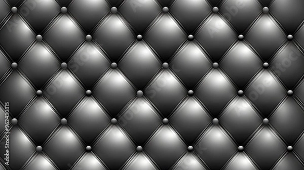 Fototapeta Gradient, Shapes, Waves, Silver and Black, Abstract Image, Texture, Pattern Background, Wallpaper, Cover and Screen for Smartphone, PC, Laptop, 9:16 and 16:9 Format