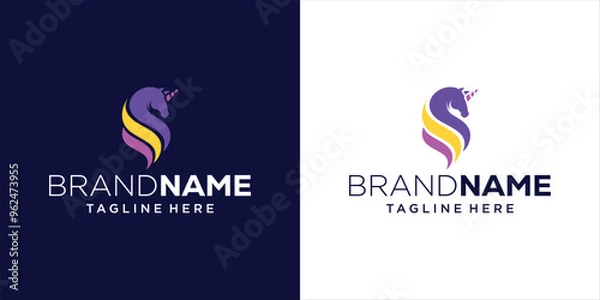 Obraz Creative Unicron Initial S Logo Design, Design Inspiration, Illustration, Vector